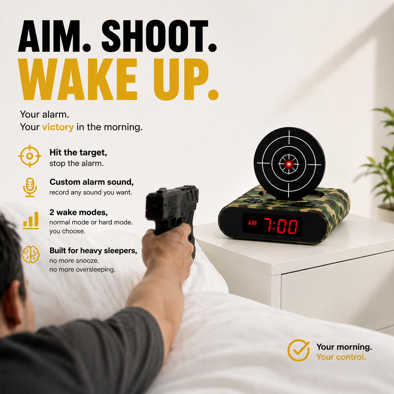The Alarm Shot Clock