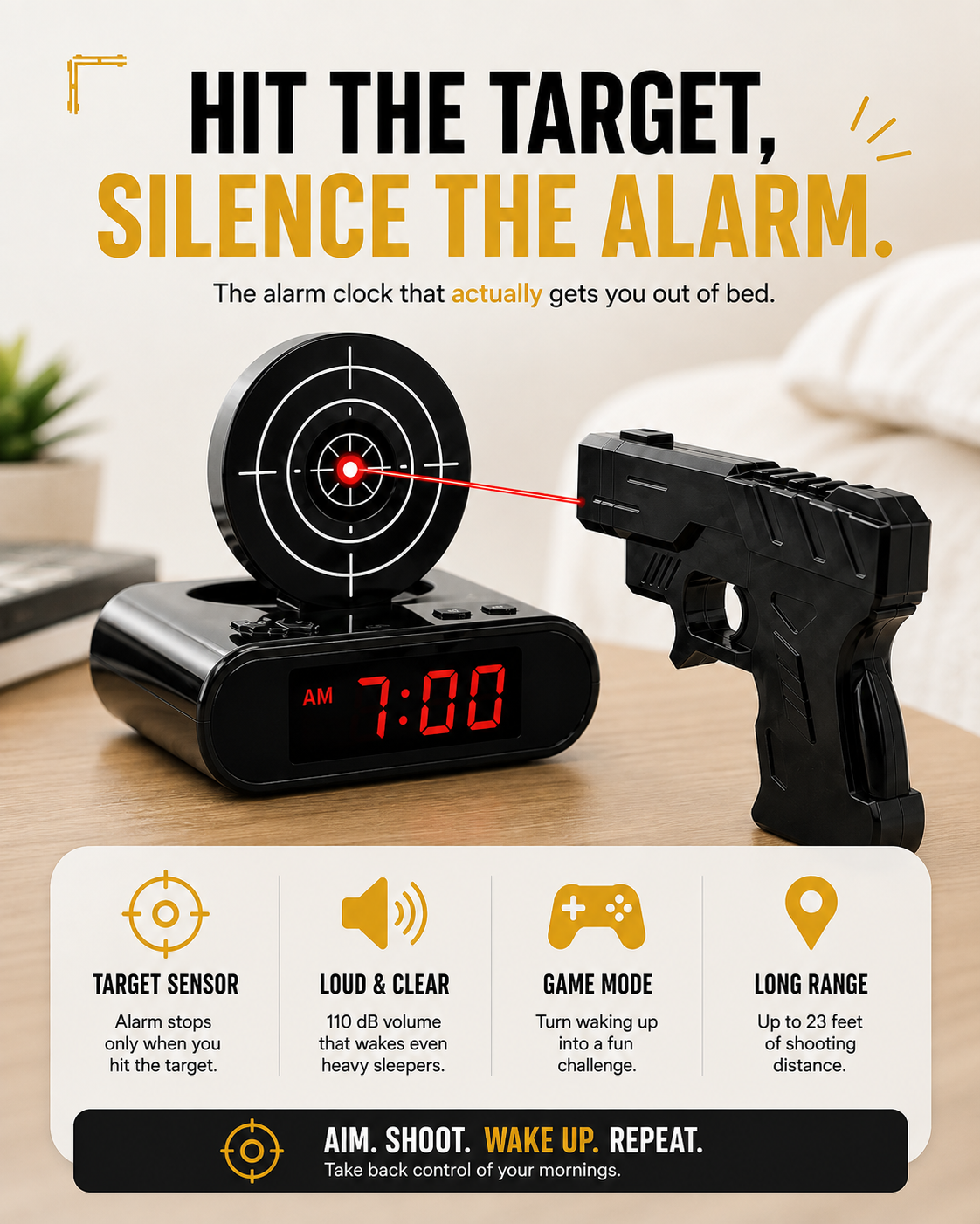 The Alarm Shot Clock